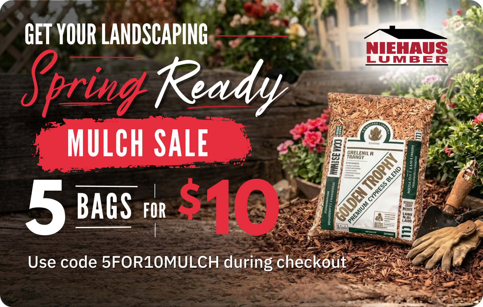 Mulch for Sale at Niehaus Lumber